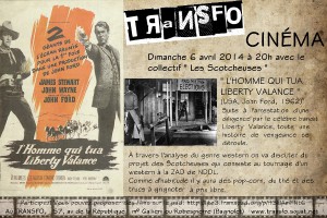 Dimanche 6 avril 2014: Ciné-club “L’homme qui tua Liberty Valance”